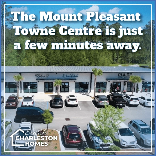 The mount pleasant town centre is just a few minutes away