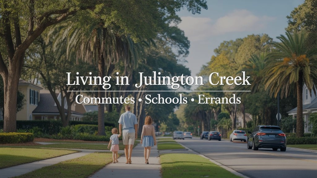 Living in Julington Creek, FL: Commute Routes, Schools, and Errands