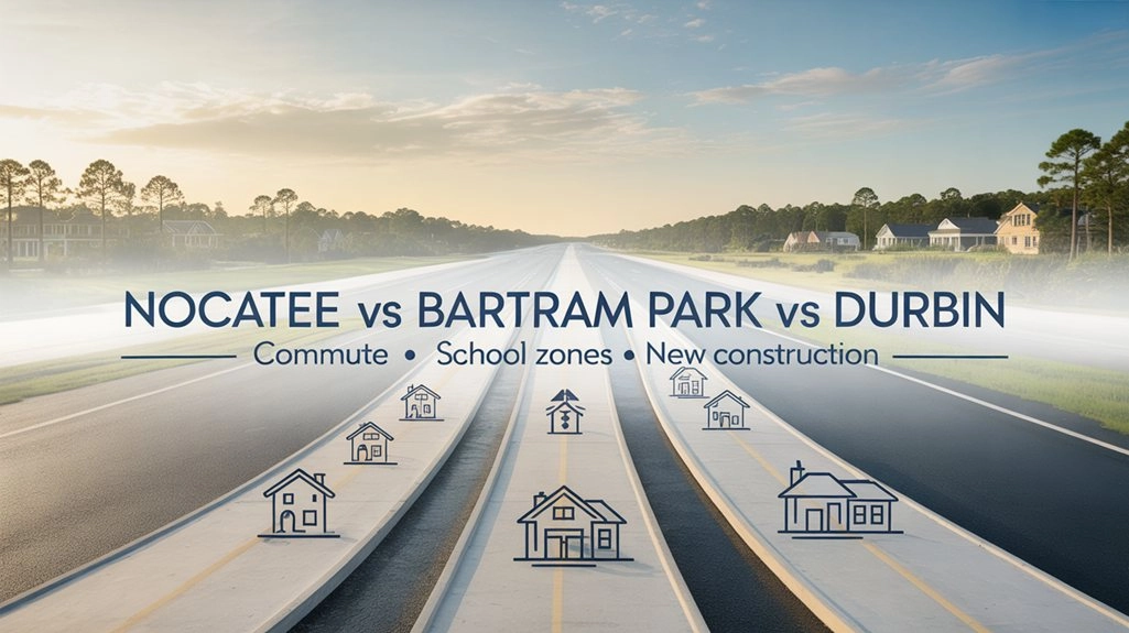 Nocatee vs Bartram Park vs Durbin: Commute Times, School Zones, and New Construction Reality