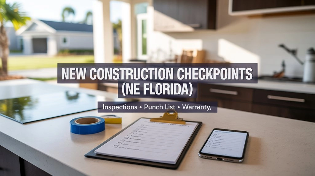Buying New Construction in Northeast Florida: Inspections, Punch Lists, and Warranty Steps