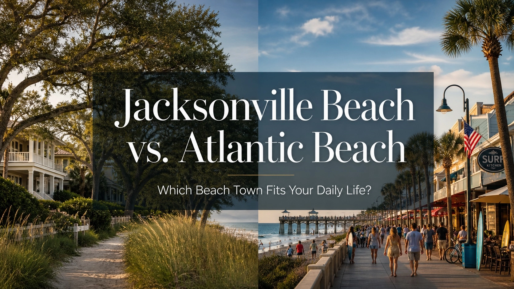 Jacksonville Beach vs Atlantic Beach: Best for Families, Commuters, and Remote Work