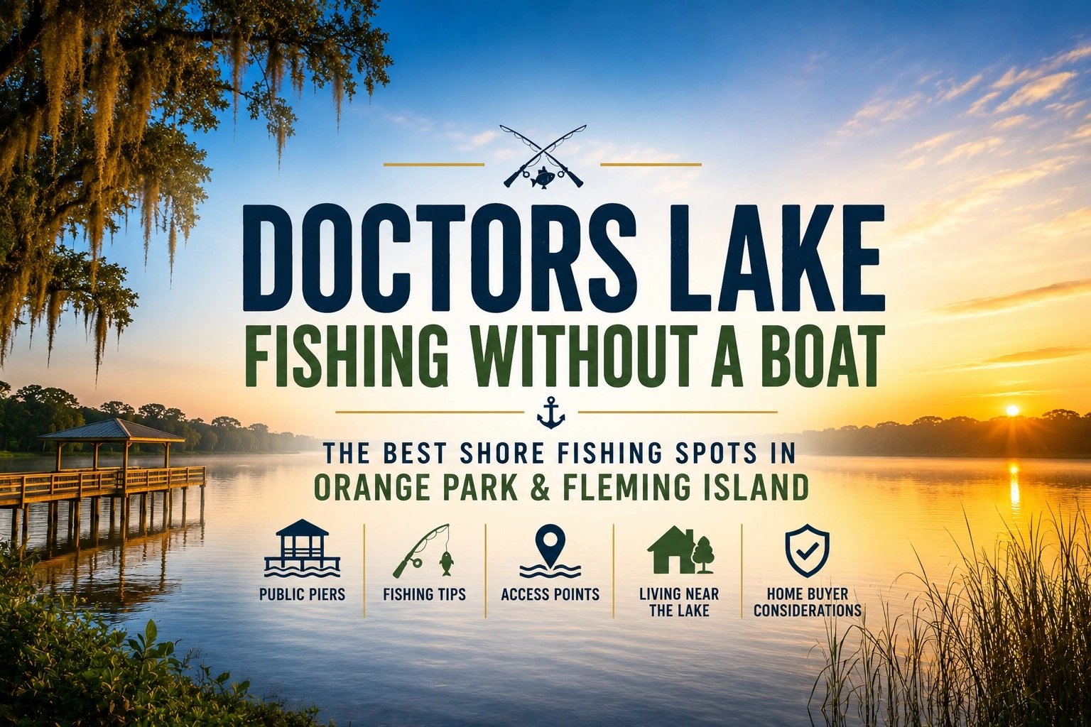 Best Places to Fish Doctors Lake Without a Boat