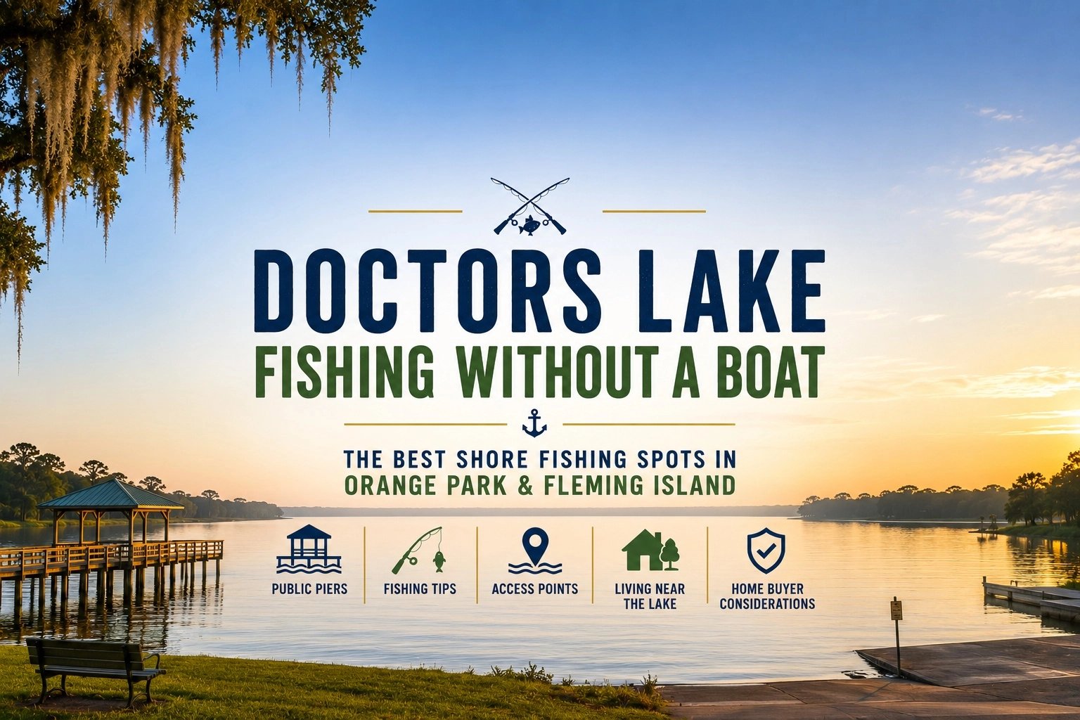 Best Places to Fish Doctors Lake Without a Boat