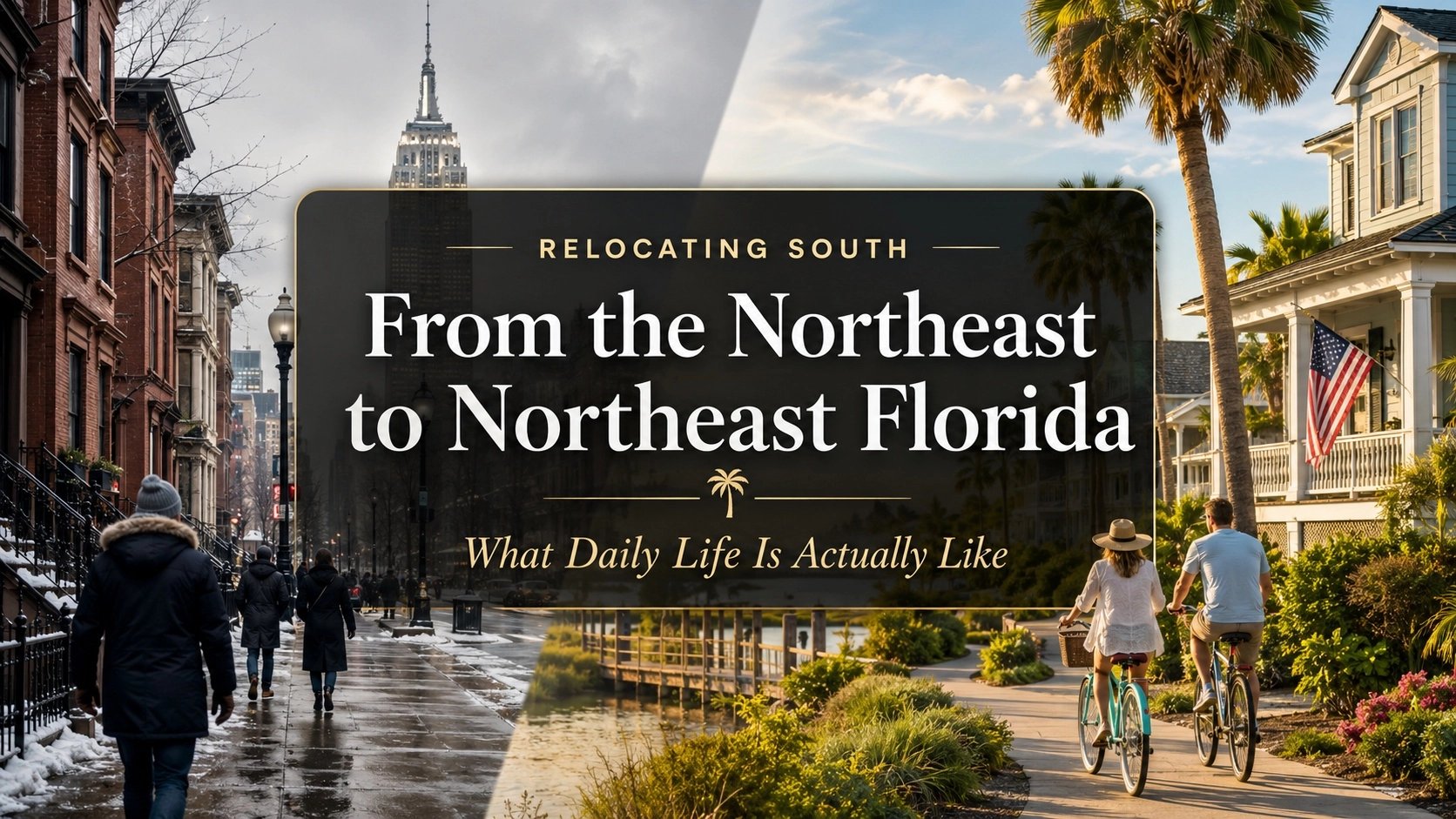 Moving From the Northeast to Northeast Florida: What Daily Life Is Actually Like