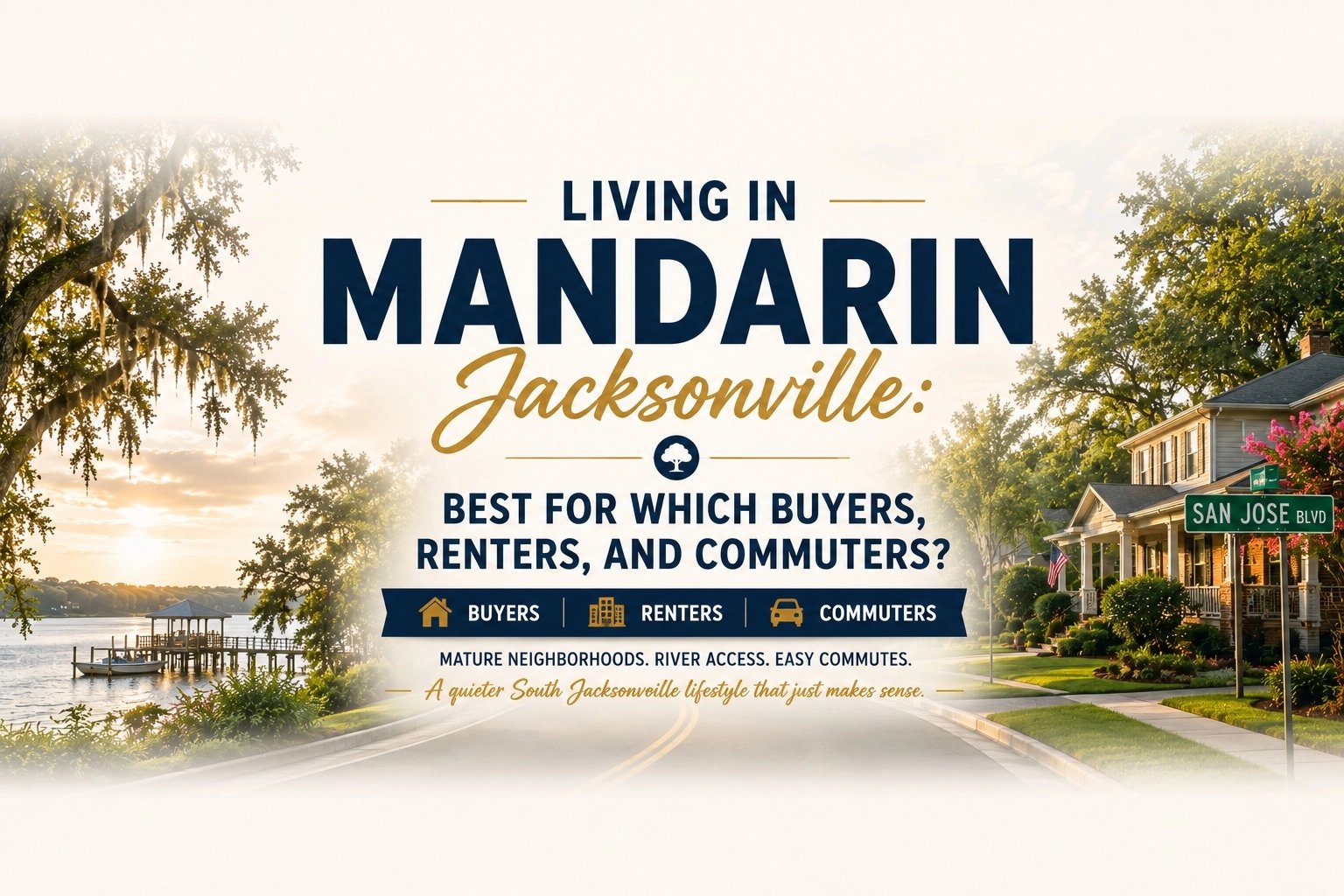 Living in Mandarin Jacksonville: Best for Which Buyers, Renters, and Commuters?