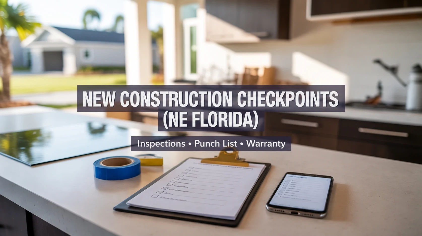 Buying New Construction in Northeast Florida: Inspections, Punch Lists, and Warranty Steps
