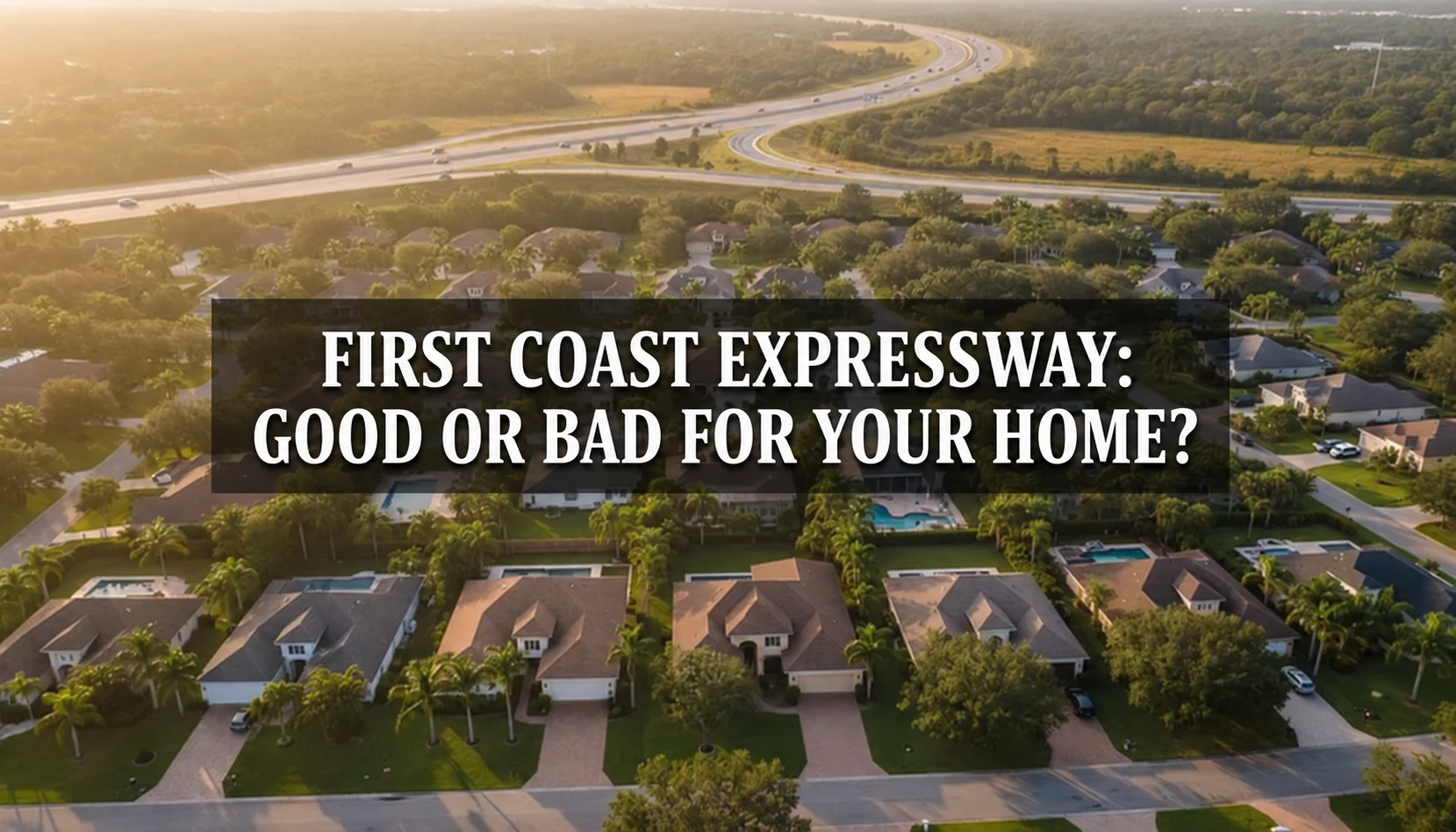 First Coast Expressway (SR 23) and Home Values in Clay and St. Johns Counties