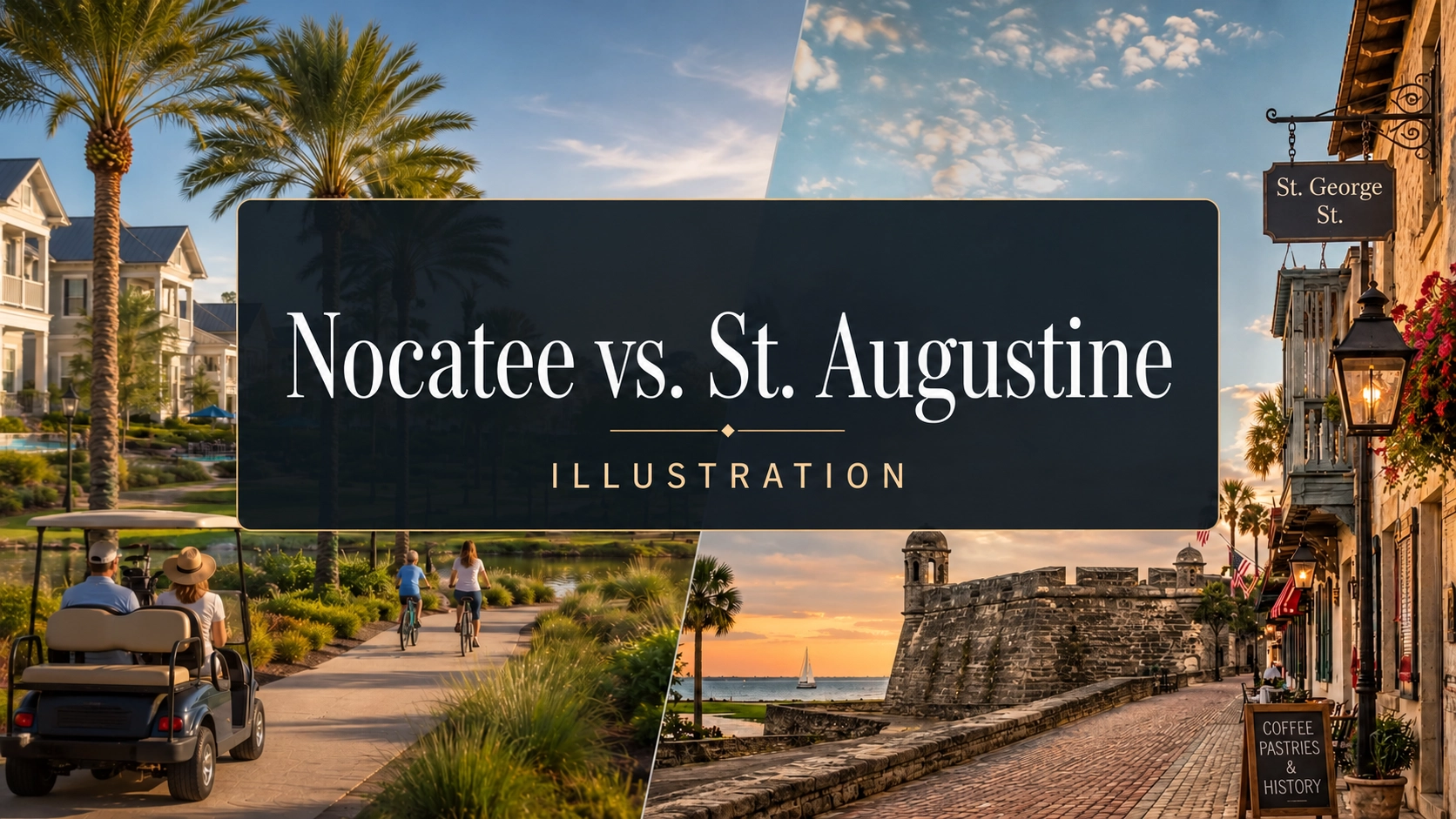 Nocatee vs. St. Augustine Living: How Location, Costs and Rules Compare