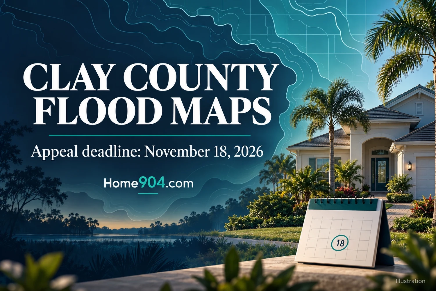 Clay County Flood Map Changes: November 18 Deadline to Appeal or Comment
