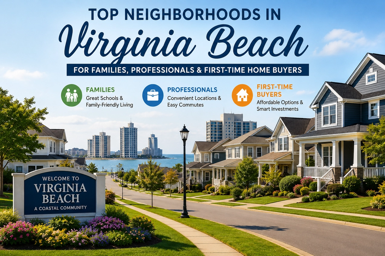 Top Neighborhoods in Virginia Beach for Families, Professionals & First-Time Home Buyers