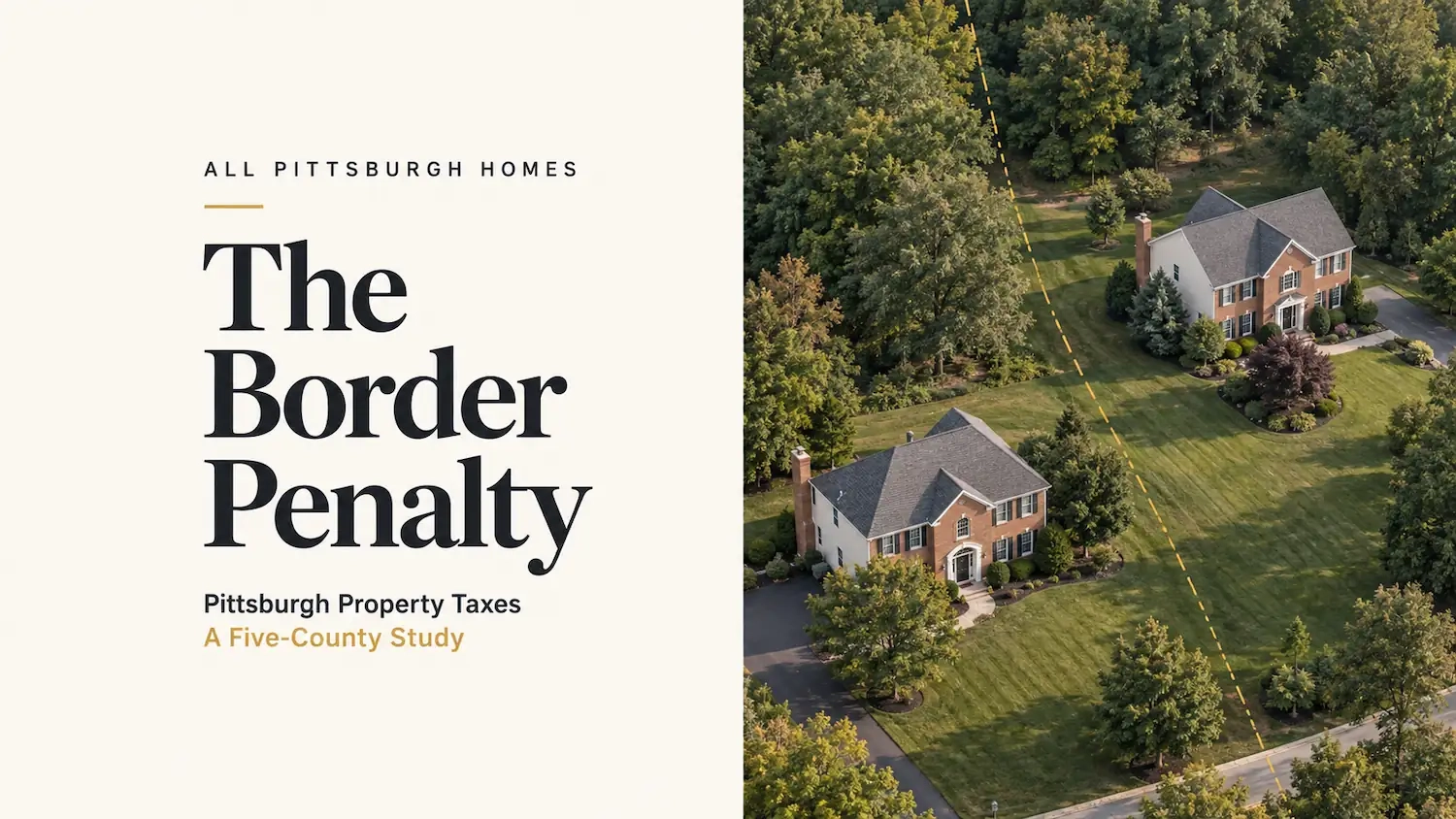 The Border Penalty: How Pennsylvania's Property Tax System Shapes Greater Pittsburgh Carrying Costs