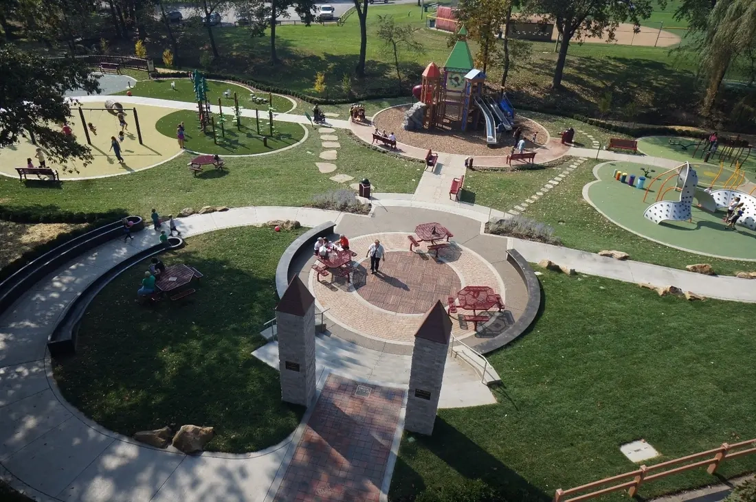 Kids Castle Playground in Cranberry Community Park premier family recreation facility