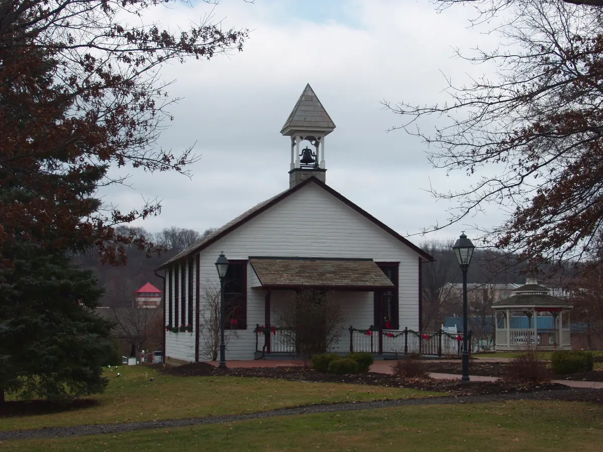 Restored 1874 Sample Schoolhouse in Cranberry Township Butler County