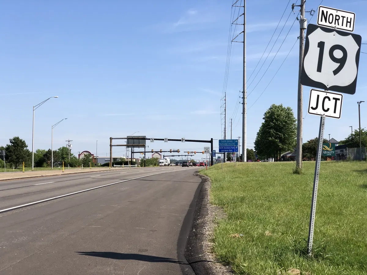 Commercial vitality and transit corridor along Route 19 in Cranberry Township