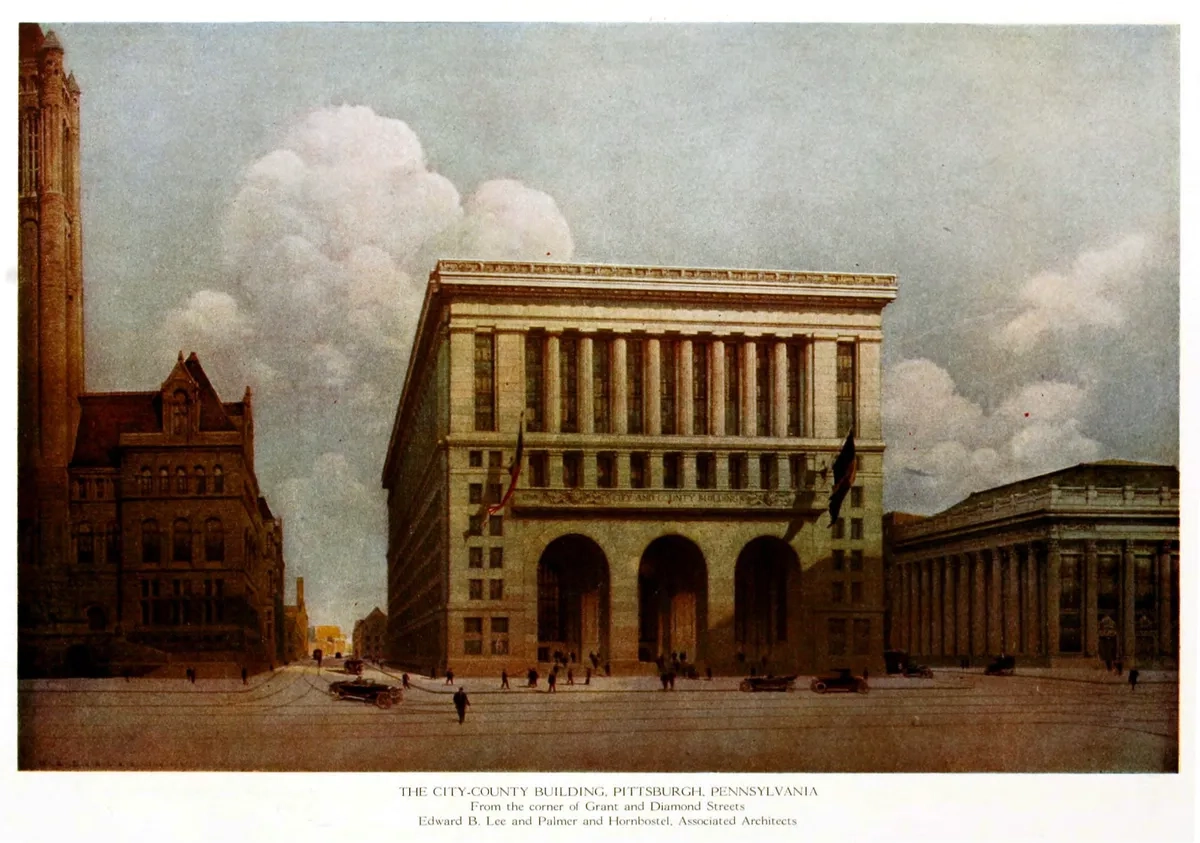 The City-County Building on Grant Street in Downtown Pittsburgh