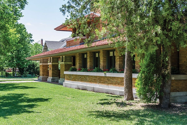 Front of the Allen House