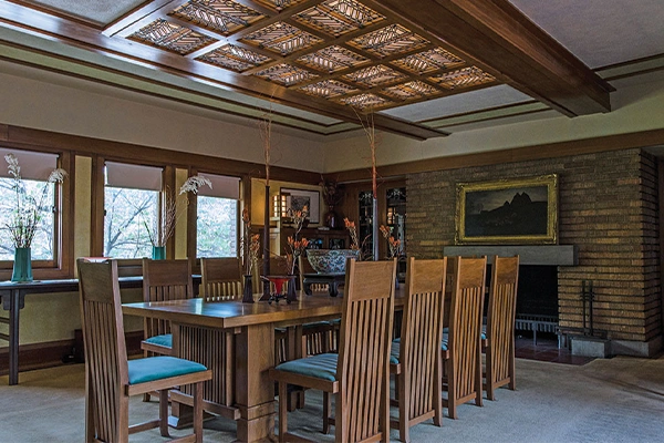 Allen House 3 Dining room in the Allen House