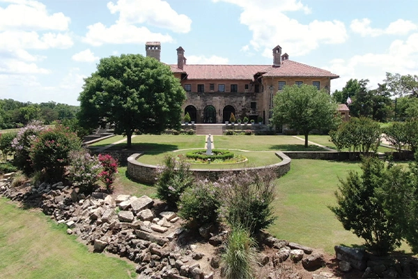 Exterior of the Marland Mansion in Ponca City, OK