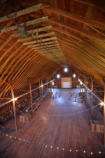 Cooper Barn Image of Inside Cooper Barn
