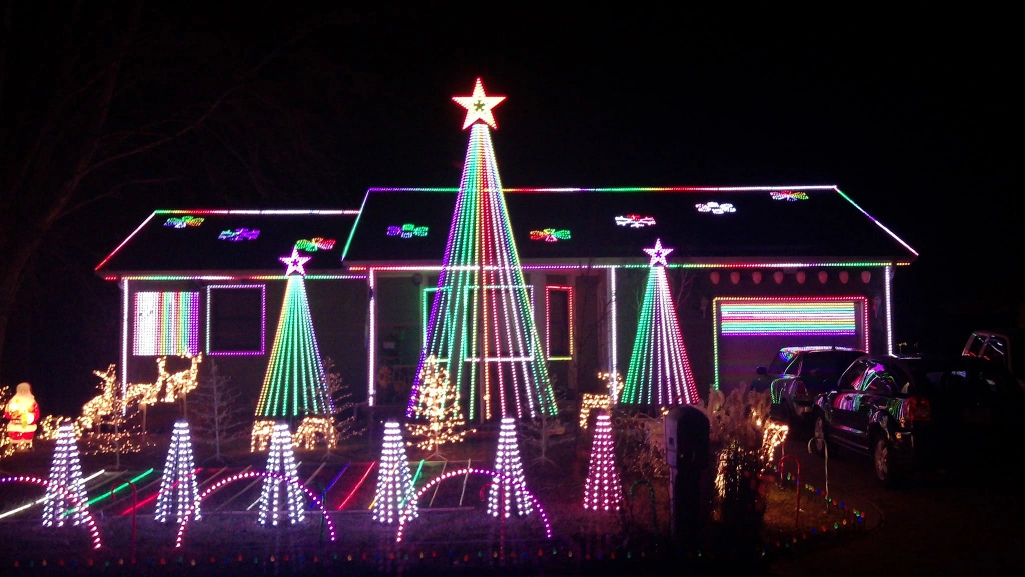 Lights on Brummett Street Wichita KS