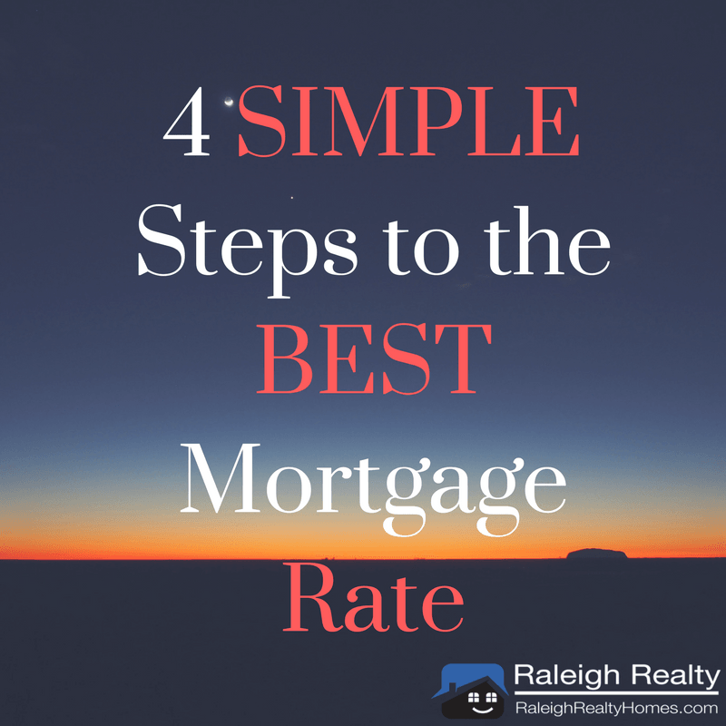 How to Get the Best Mortgage Rate