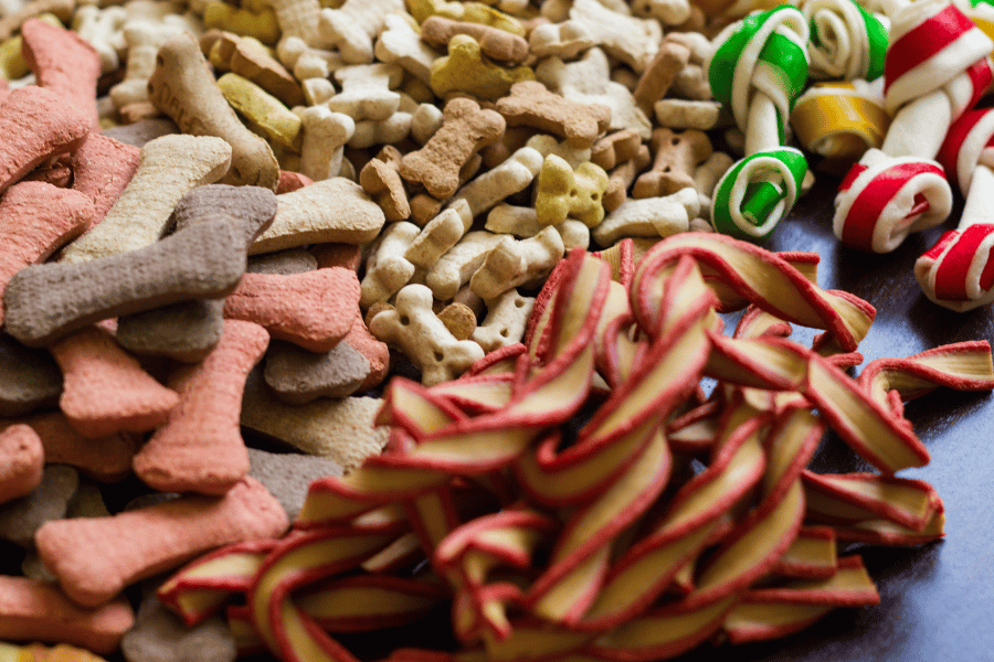 Homemade dog treats 