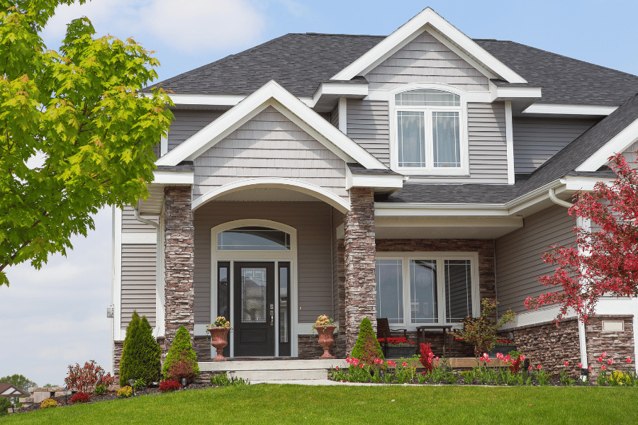 Beautiful Craftsman style home exterior