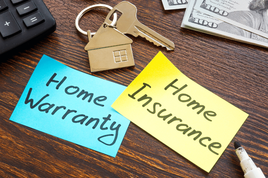 Difference between home insurance and warranty