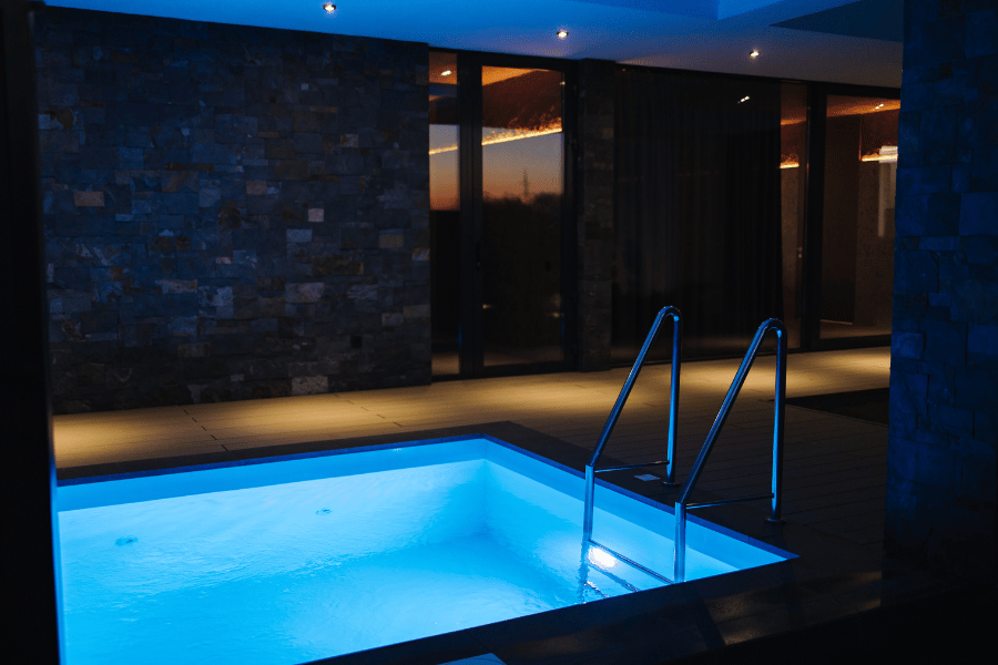 Opt for a small cocktail pool