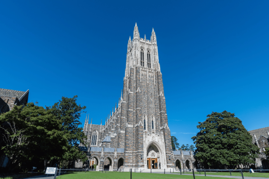 Duke Chapel on Duke University Campus 