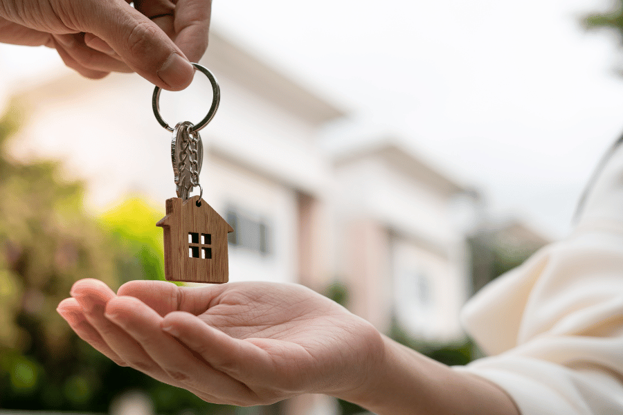 Getting home keys after the approved mortgage