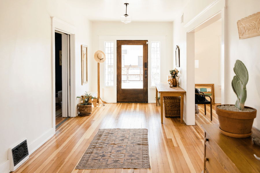 Beautiful interior of a transitional home