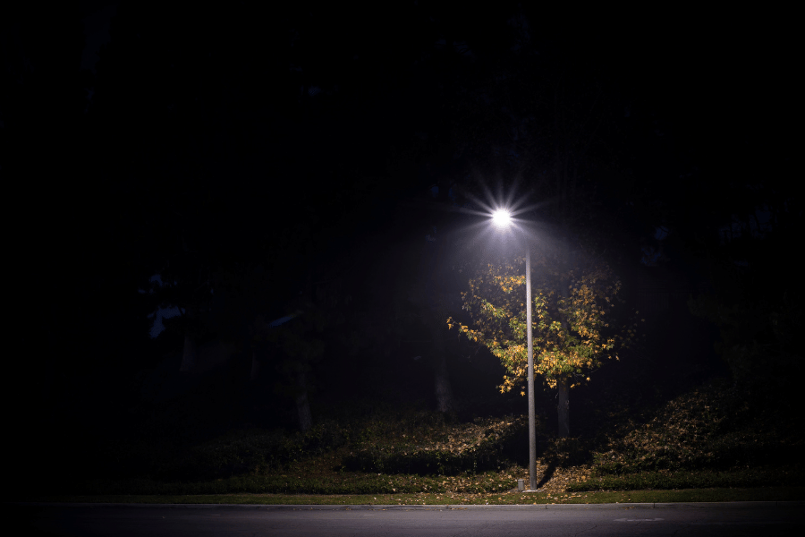 always walk in a well-lit area in order to stay safe