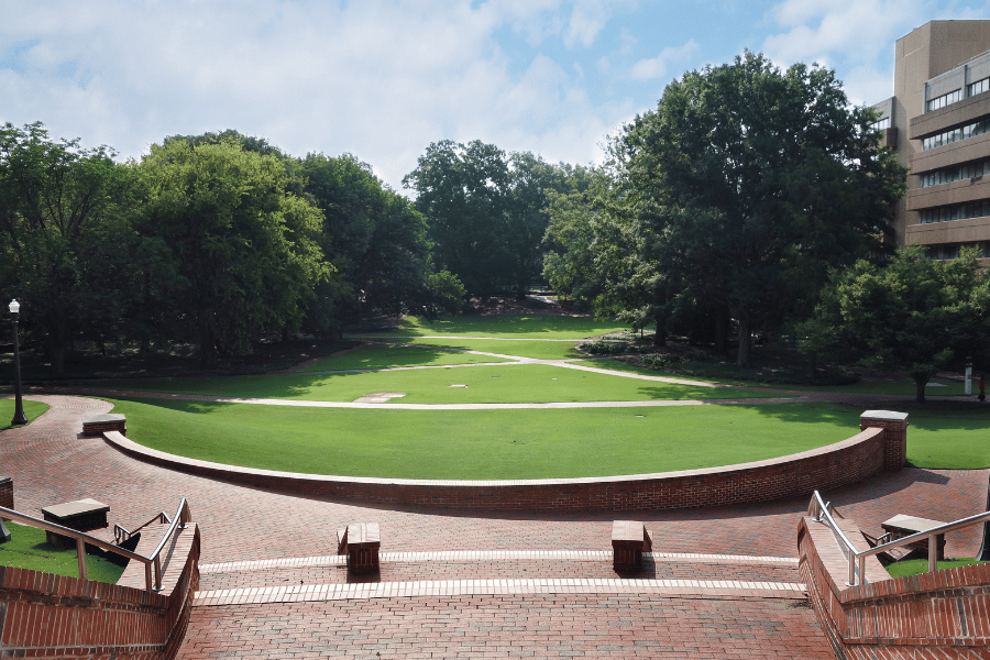 NCSU campus view