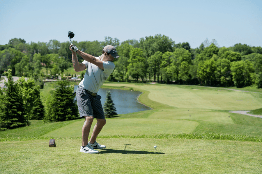 Play golf at Prestonwood Country Club in Morrisville, NC