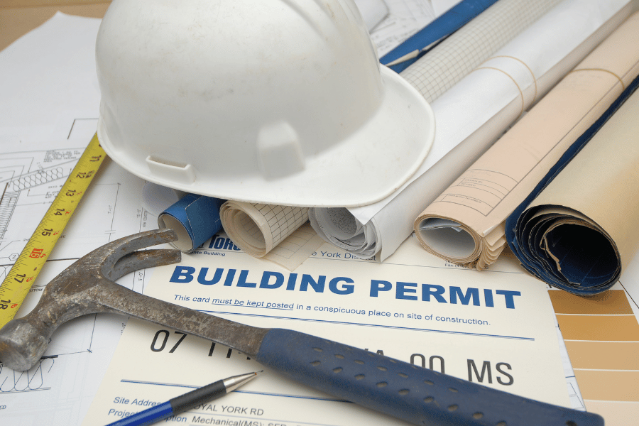 Building permits in zones in Raleigh NC