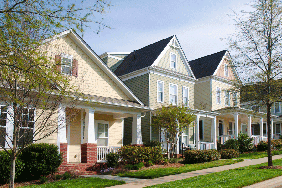 Homes in Subub Neighborhood Wake Forest