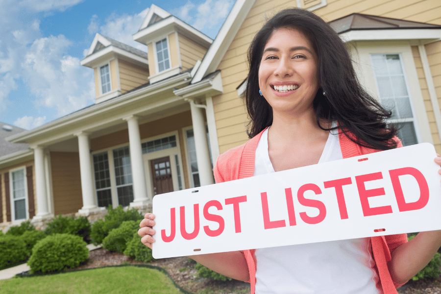 Just listed new home by the agent