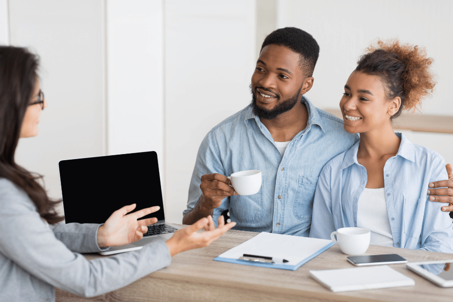 consultation for home buyers to close on the property