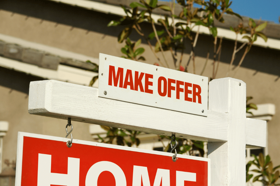 Offering on a House For Sale